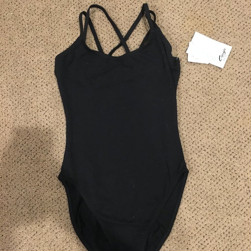 NWT Capezio Adult Double Strap Camisole Leotard